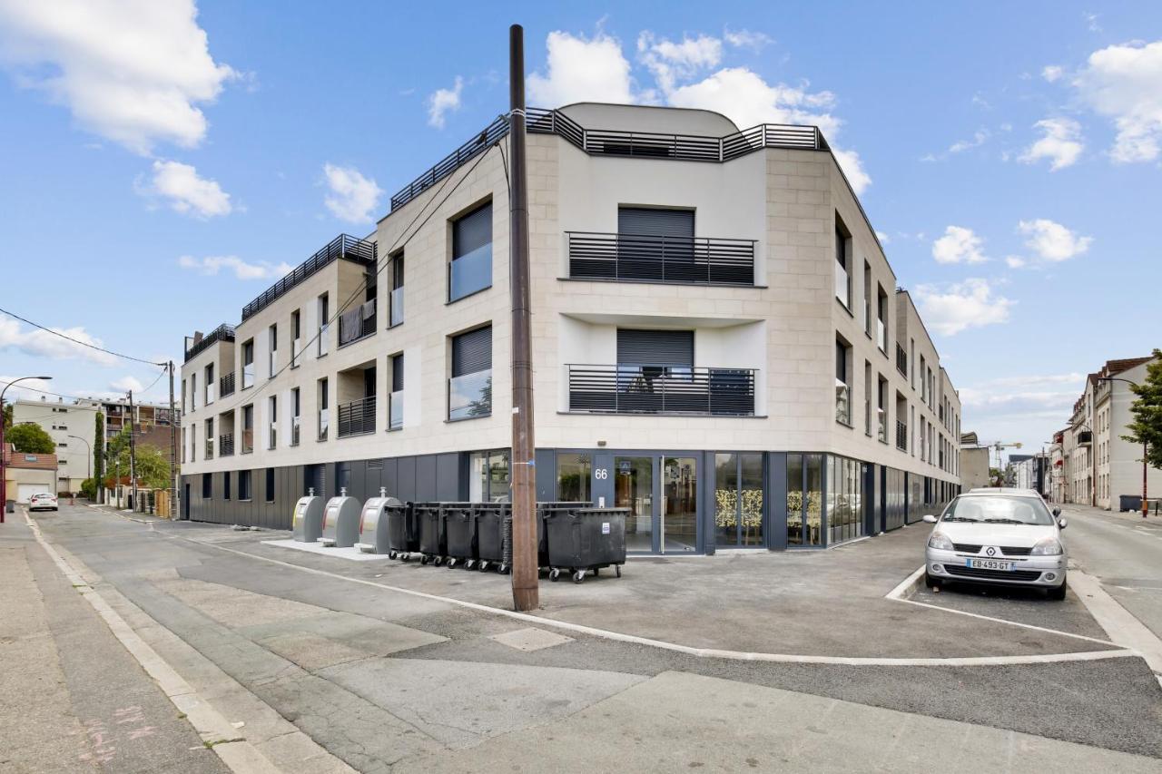 Chic Studio Near Paris - La Defense Bezons Exterior foto